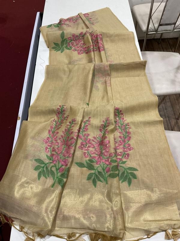 Akshara muga silk wholesale saree market in surat